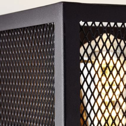 Brilliant - Настінний світильник MAZE 2xE27/40W/230V чорний