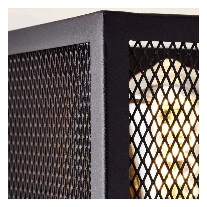 Brilliant - Настінний світильник MAZE 2xE27/40W/230V чорний