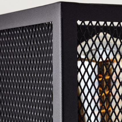 Brilliant - Настінний світильник MAZE 2xE27/40W/230V чорний