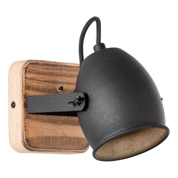 Brilliant - Настінний точковий світильник CROWTON 1xGU10/6W/230V сосна