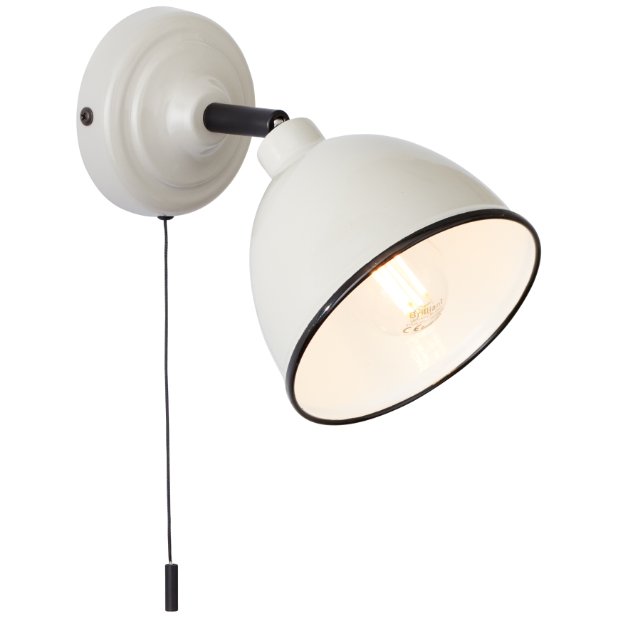 Brilliant - Настінний точковий світильник TELIO 1xE14/28W/230V сірий