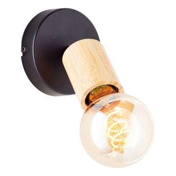 Brilliant - Настінний точковий світильник TIFFANY 1xE27/28W/230V бамбук