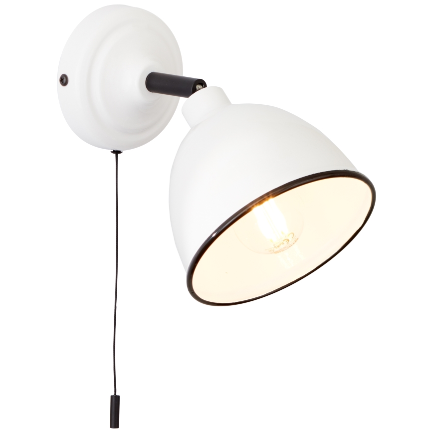 Brilliant - Настінний точковий світильник TELIO 1xE14/28W/230V білий