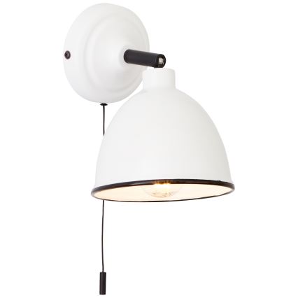 Brilliant - Настінний точковий світильник TELIO 1xE14/28W/230V білий
