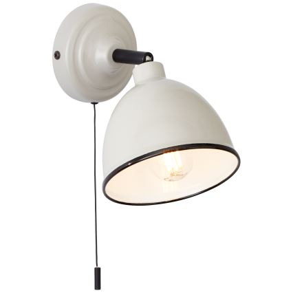 Brilliant - Настінний точковий світильник TELIO 1xE14/28W/230V сірий