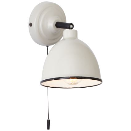 Brilliant - Настінний точковий світильник TELIO 1xE14/28W/230V сірий