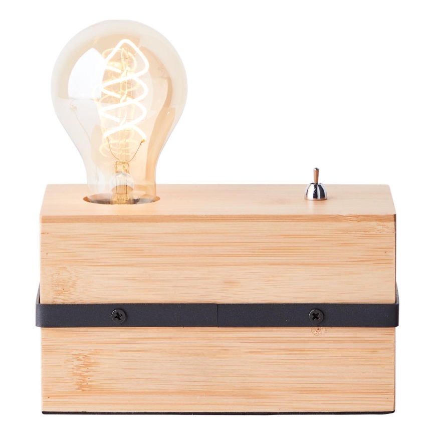 Brilliant - Настольная лампа BENNY 1xE27/40W/230V бамбук