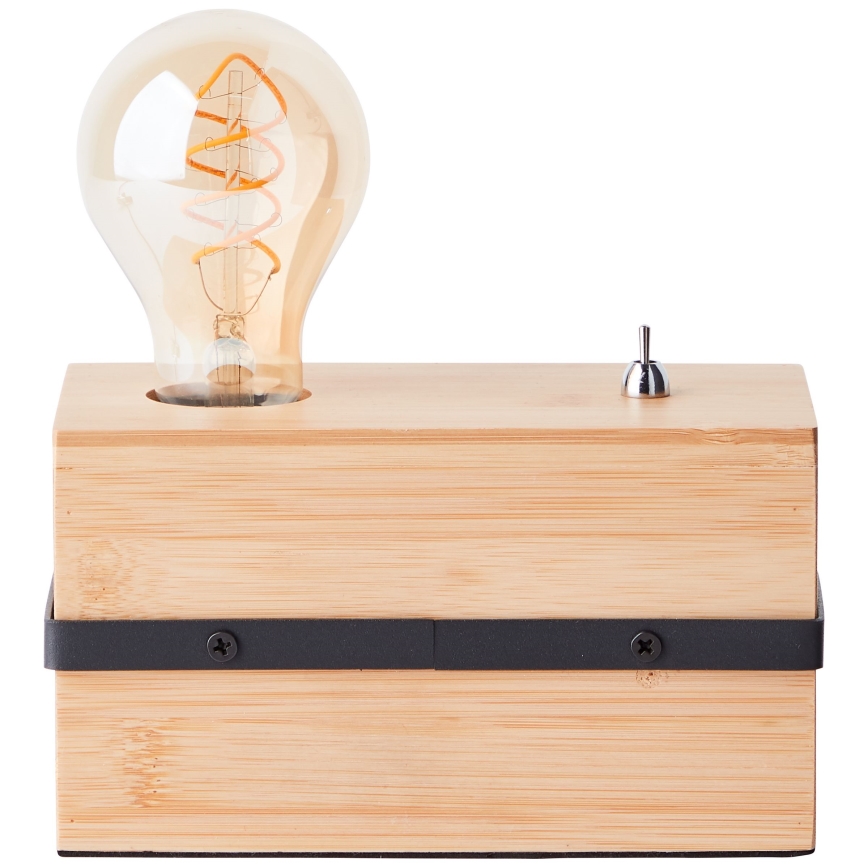 Brilliant - Настольная лампа BENNY 1xE27/40W/230V бамбук