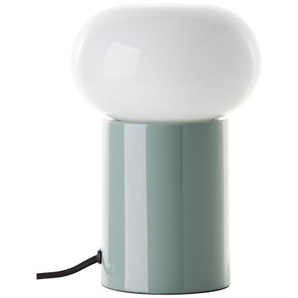 Brilliant - Настольная лампа KNUT 1xE27/25W/230V зеленый/белый