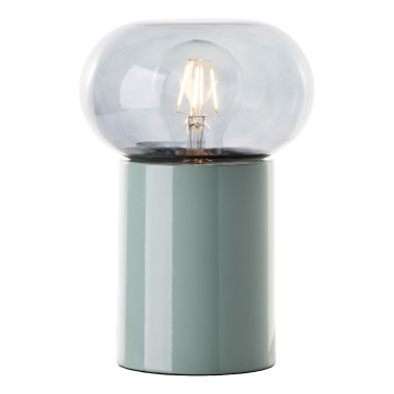 Brilliant - Настольная лампа KNUT 1xE27/25W/230V зеленый/прозрачный