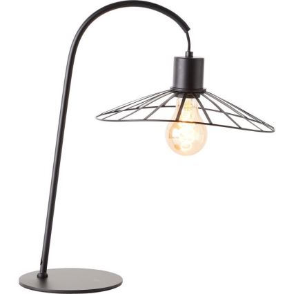 Brilliant - Настольная лампа LEIKA 1xE27/52W/230V черный