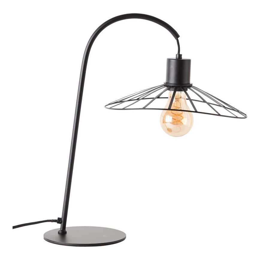Brilliant - Настольная лампа LEIKA 1xE27/52W/230V черный