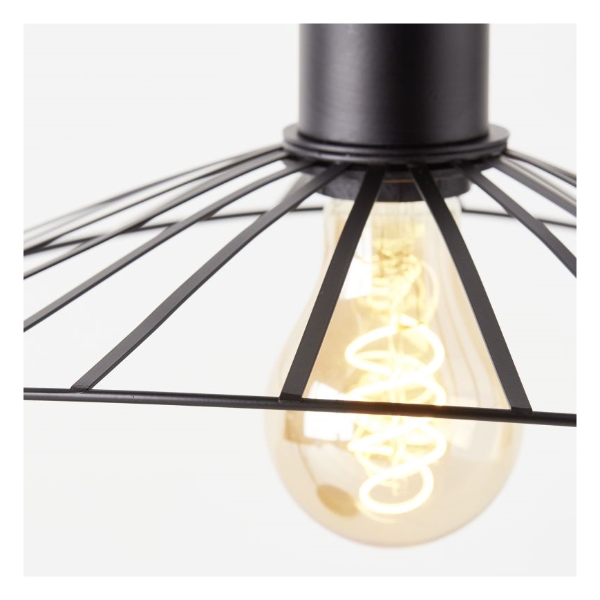 Brilliant - Настольная лампа LEIKA 1xE27/52W/230V черный