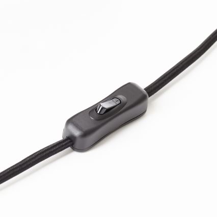 Brilliant - Настольная лампа NALAM 1xE14/40W/230V черный/пепел - сертифицировано FSC