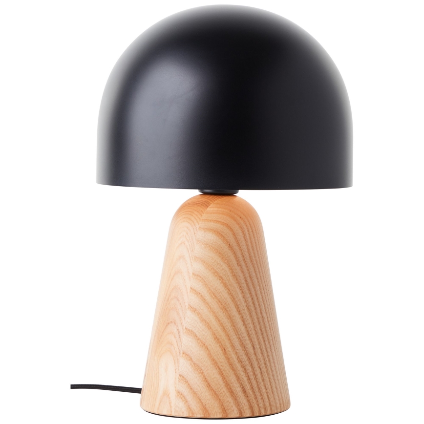 Brilliant - Настольная лампа NALAM 1xE14/40W/230V черный/пепел