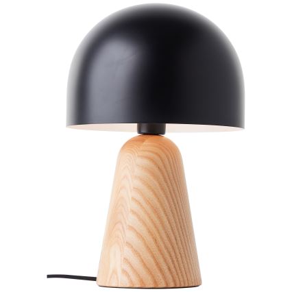 Brilliant - Настольная лампа NALAM 1xE14/40W/230V черный/пепел