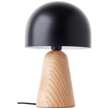 Brilliant - Настольная лампа NALAM 1xE14/40W/230V черный/пепел