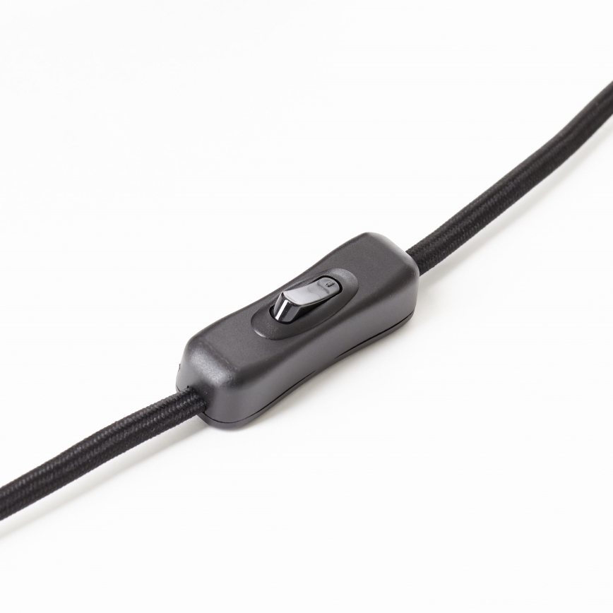 Brilliant - Настольная лампа NALAM 1xE14/40W/230V черный/пепел