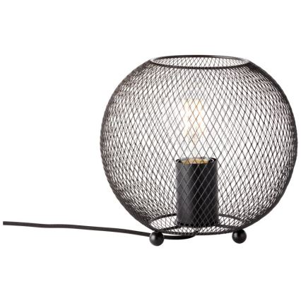 Brilliant - Настольная лампа SOCO 1xE27/60W/230V черный