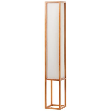 Brilliant - Підлогова лампа SEASIDE 2xE27/40W/230V біла/коричнева