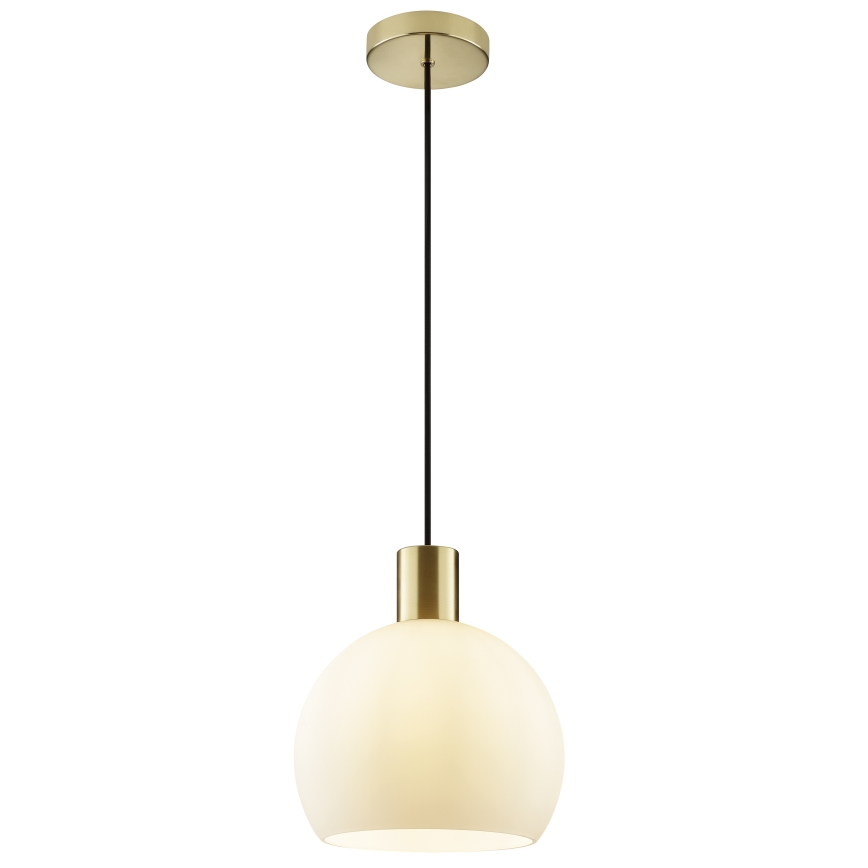 Brilliant - Підвісна люстра CONY на тросі 1xE27/20W/230V, діаметр 25 см, латунь