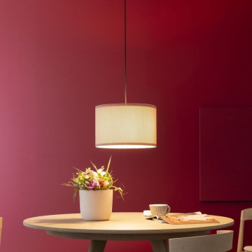 Brilliant - Підвісна люстра TONY 1xE27/20W/230V діаметр 35 см коричневий