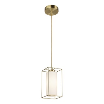 Brilliant - Подвесная люстра DOLLY на тросе 1xE27/20W/230V золотая