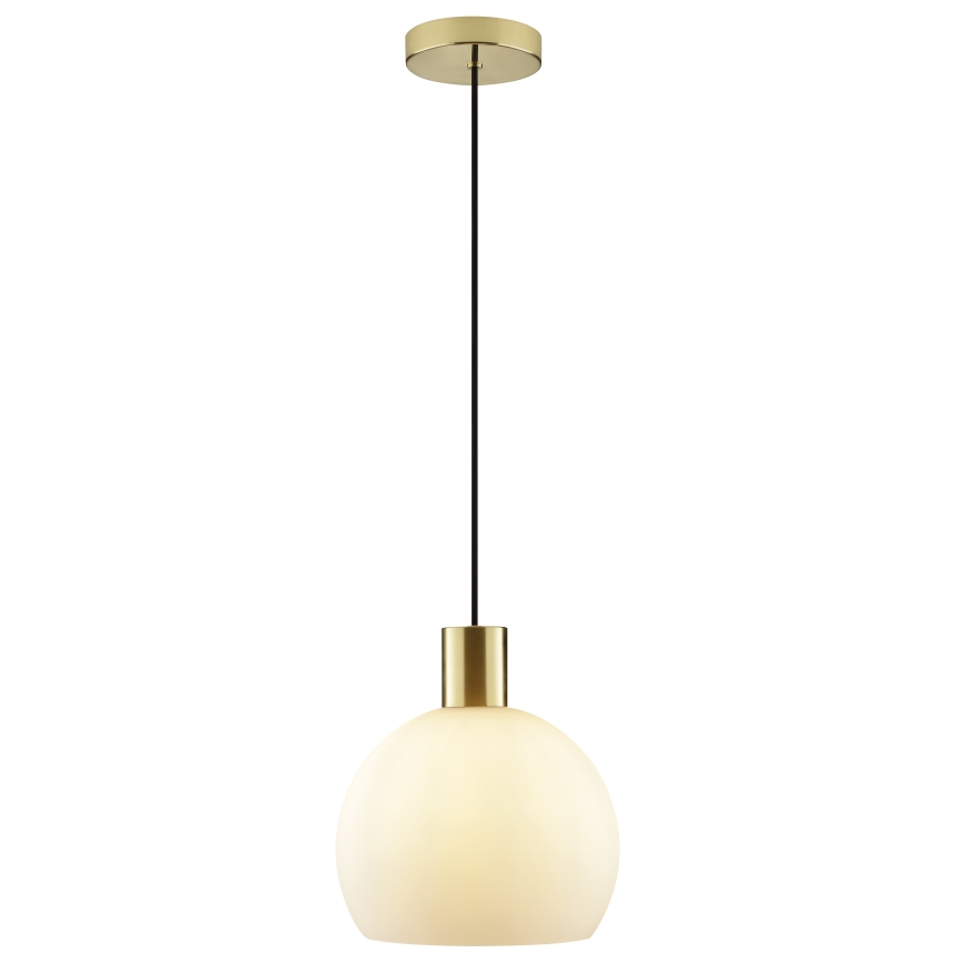 Brilliant - Подвесная люстра на тросе CONY 1xE27/20W/230V диаметр 25 см латунь