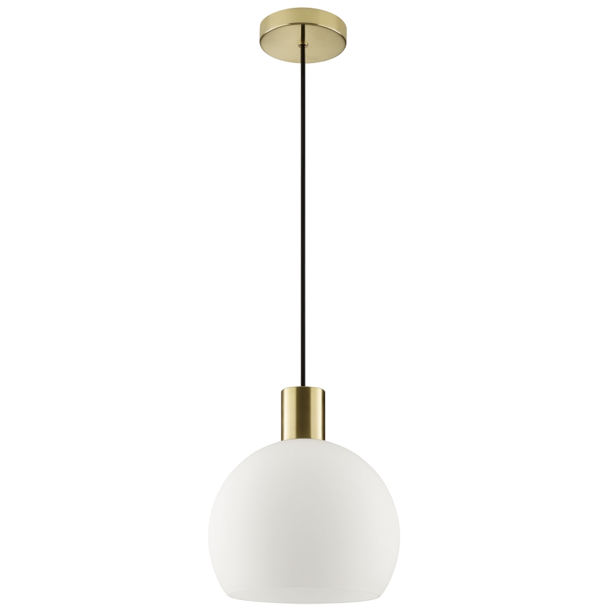 Brilliant - Подвесная люстра на тросе CONY 1xE27/20W/230V диаметр 25 см латунь