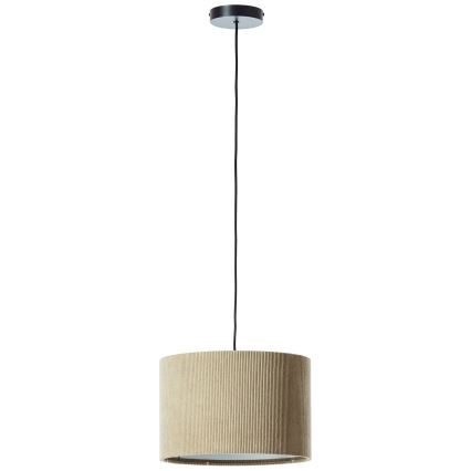 Brilliant - Подвесная люстра TONY 1xE27/20W/230V диаметр 35 см коричневый