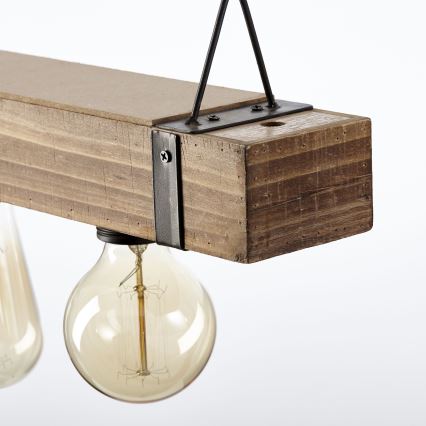 Brilliant - Подвесная люстра WOODHILL 5xE27/30W/230V