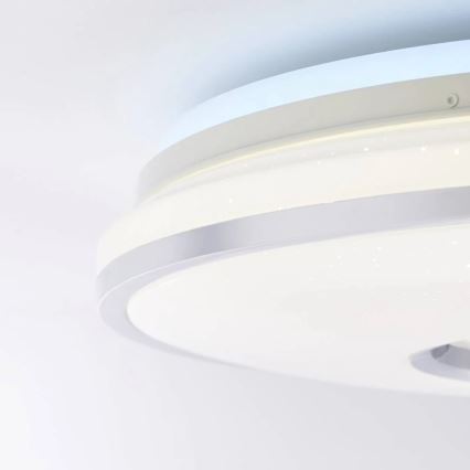 Brilliant - Потолочный RGBW-светильник с регулированием яркости VISITATION LED/32W/230V 3000-6500K + дистанционное управление