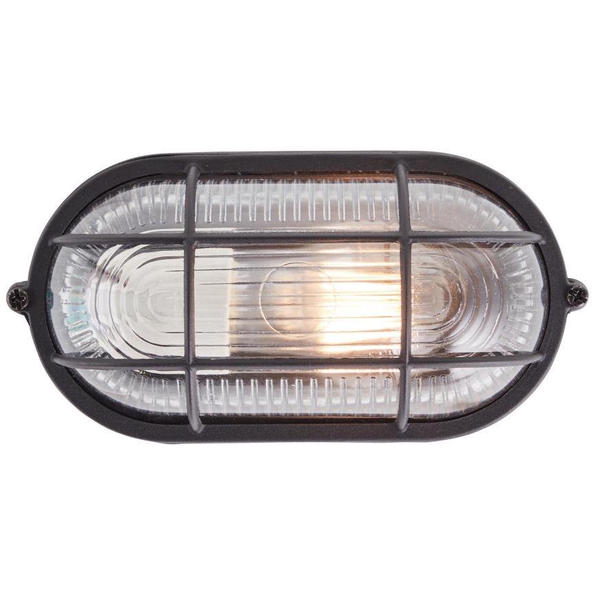 Brilliant - Потолочный светильник BOBBI 1xE27/40W/230V чёрный