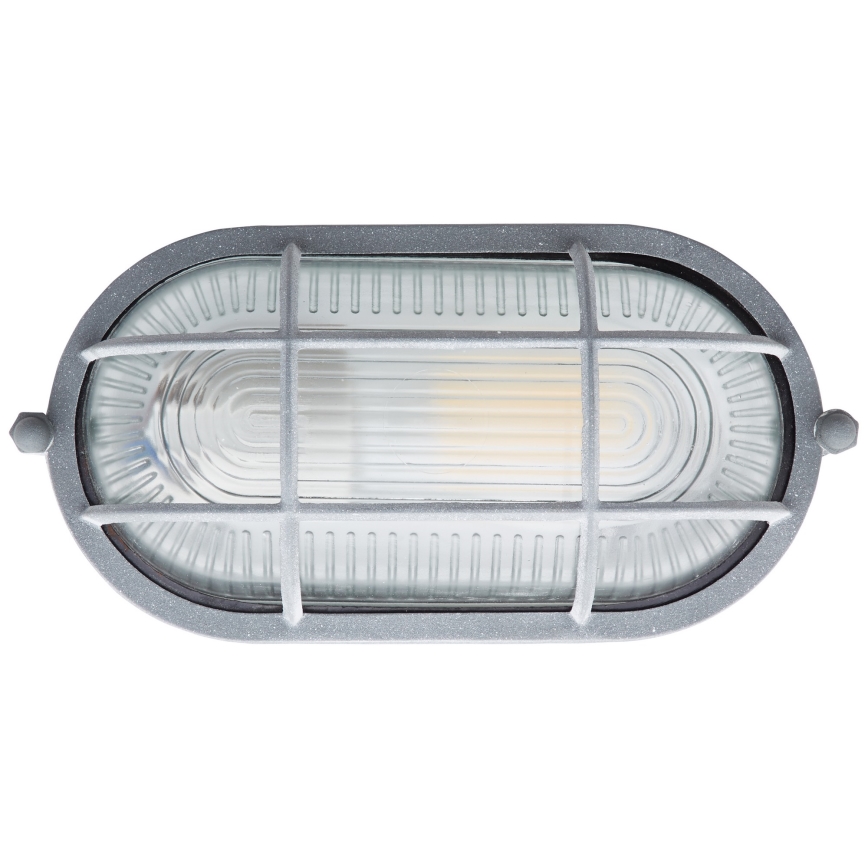 Brilliant - Потолочный светильник BOBBI 1xE27/40W/230V серый