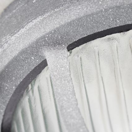 Brilliant - Потолочный светильник BOBBI 1xE27/40W/230V серый