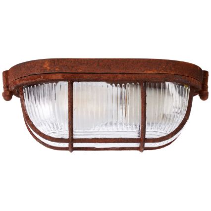 Brilliant - Потолочный светильник BOBBI 1xE27/40W/230V коричневый