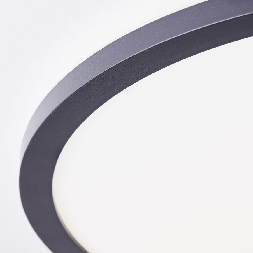 Brilliant - потолочный светильник MILTON LED/24 Вт/230 В, диаметр 42 см, черный