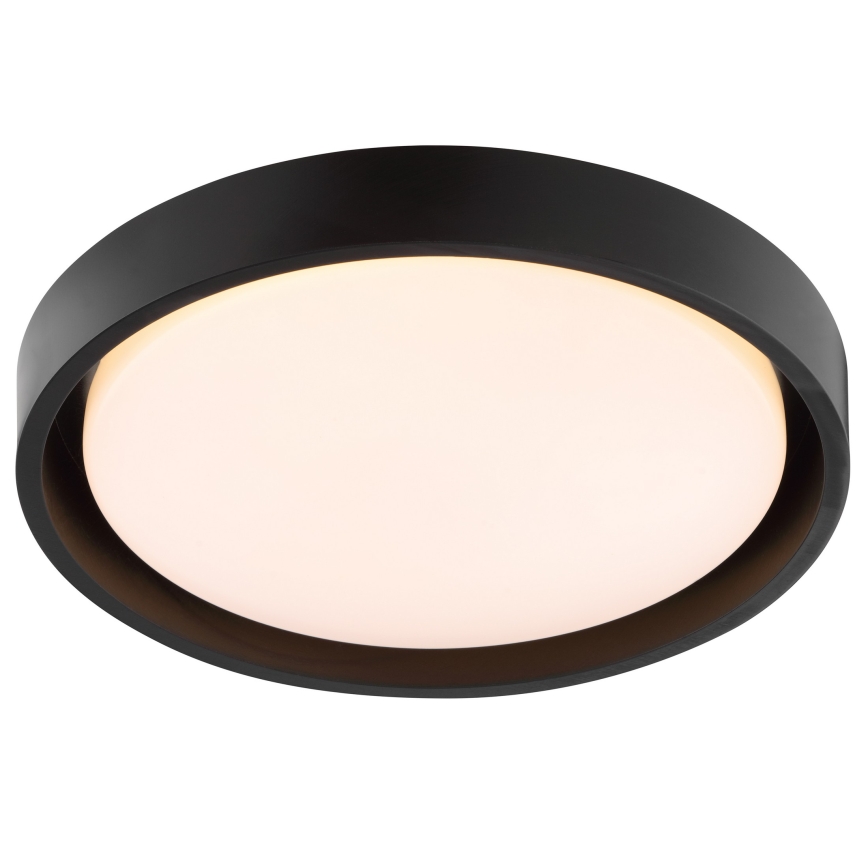 Brilliant - потолочный светильник SONORA LED/12 Вт/230 В/3000 К, диаметр 31 см, чёрный