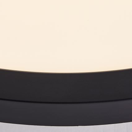 Brilliant - потолочный светильник TUCO LED, 16 Вт, 230 В, диаметр 25 см, чёрный