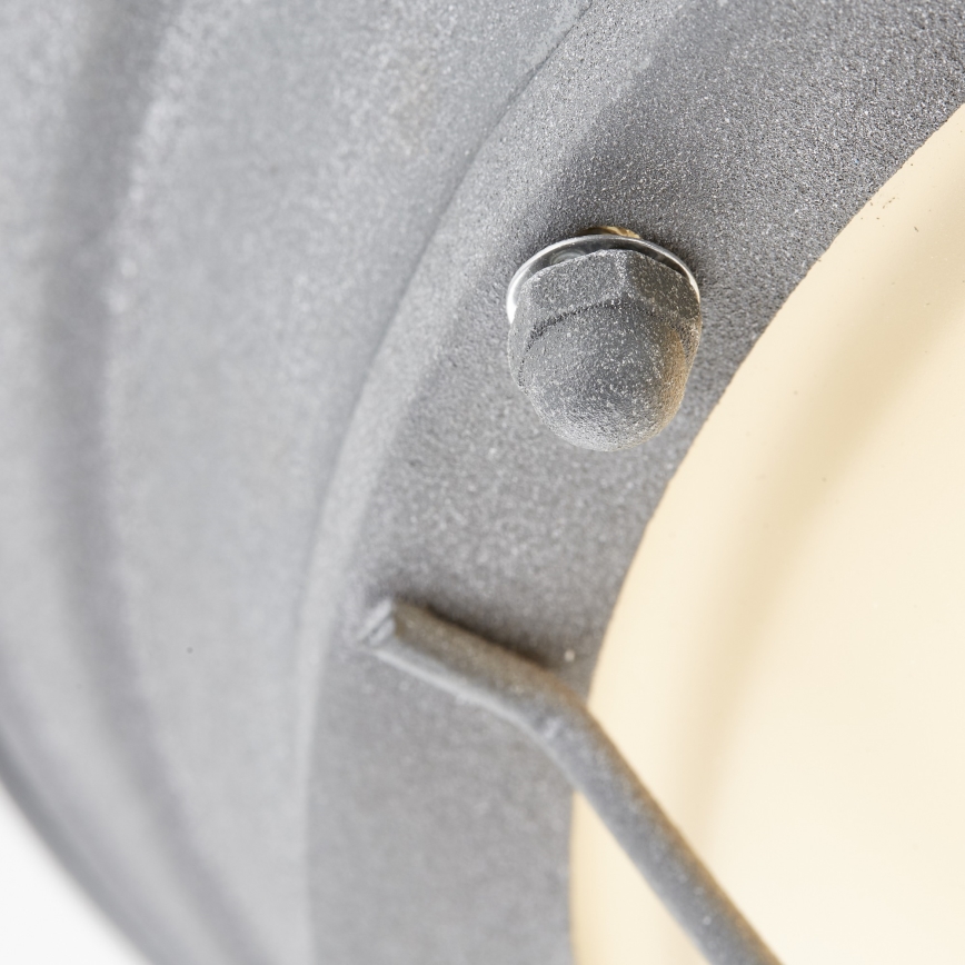 Brilliant - Потолочный светильник TYPHOON 2xE27/30W/230V, диаметр 34 см, серый