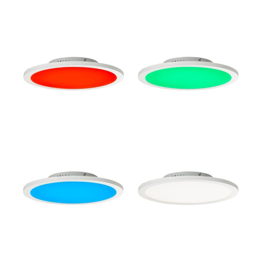Brilliant - Потолочный RGBW-светильник с регулированием яркости ABIE LED/24W/230V 2700-6500K + дистанционное управление