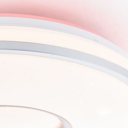 Brilliant - Потолочный RGBW-светильник с регулированием яркости VISITATION LED/24W/230V 3000-6500K + дистанционное управление