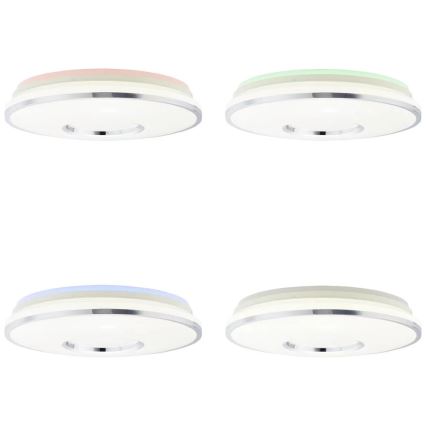 Brilliant - Потолочный RGBW-светильник с регулированием яркости VISITATION LED/32W/230V 3000-6500K + дистанционное управление