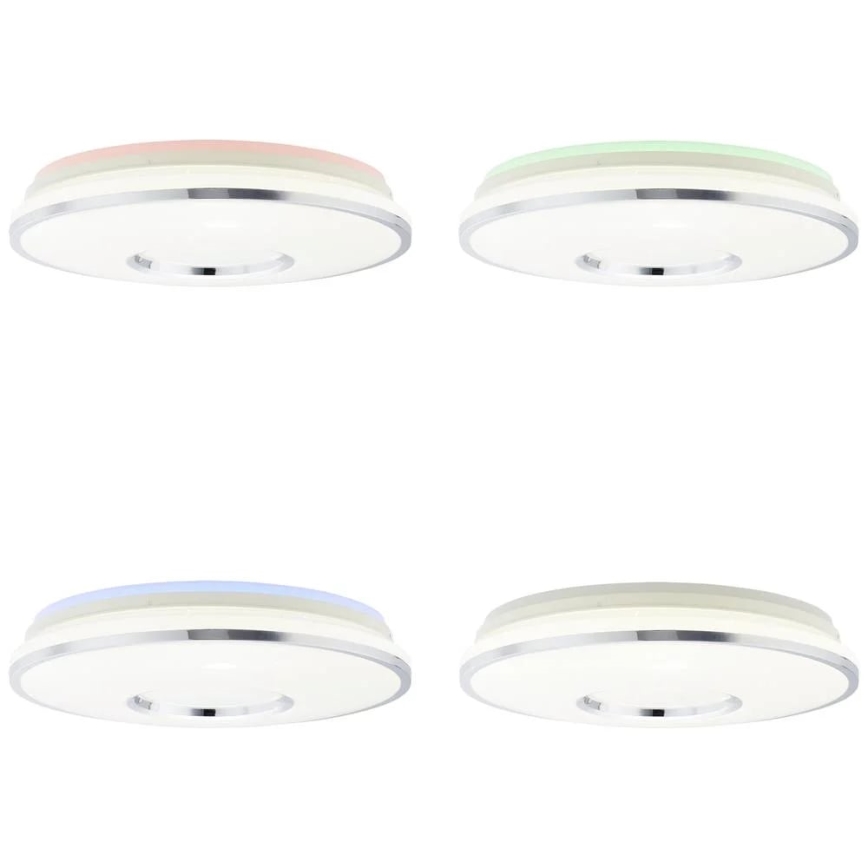 Brilliant - Потолочный RGBW-светильник с регулированием яркости VISITATION LED/32W/230V 3000-6500K + дистанционное управление