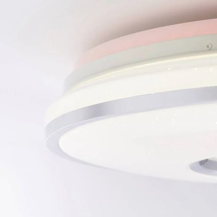 Brilliant - Потолочный RGBW-светильник с регулированием яркости VISITATION LED/32W/230V 3000-6500K + дистанционное управление