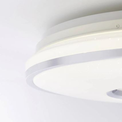 Brilliant - Потолочный RGBW-светильник с регулированием яркости VISITATION LED/32W/230V 3000-6500K + дистанционное управление