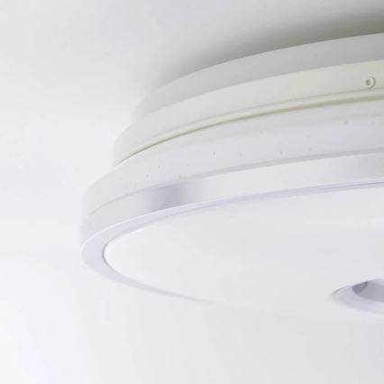Brilliant - Потолочный RGBW-светильник с регулированием яркости VISITATION LED/32W/230V 3000-6500K + дистанционное управление