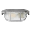 Brilliant - Потолочный светильник BOBBI 1xE27/40W/230V серый