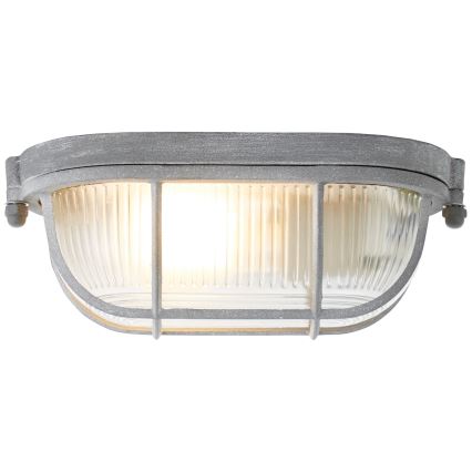 Brilliant - Потолочный светильник BOBBI 1xE27/40W/230V серый
