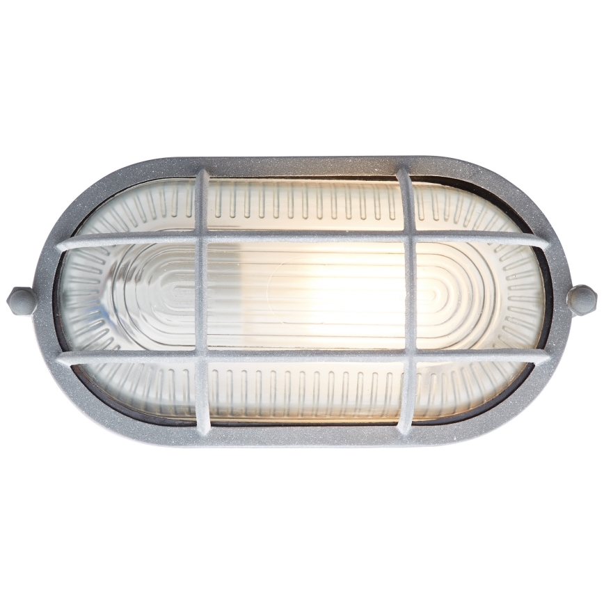 Brilliant - Потолочный светильник BOBBI 1xE27/40W/230V серый